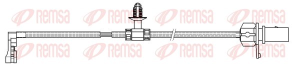 Сигнализатор, износ тормозных колодок   001166   REMSA