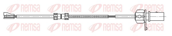 Сигнализатор, износ тормозных колодок   001190   REMSA