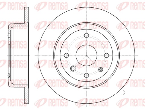 Тормозной диск   61321.00   REMSA