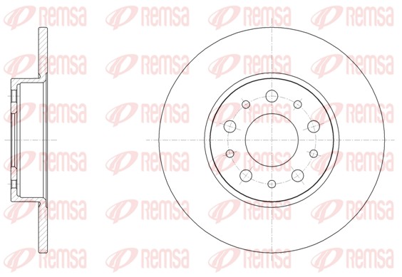 Тормозной диск   61500.00   REMSA