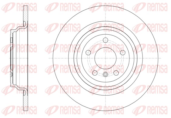 Тормозной диск   61577.00   REMSA