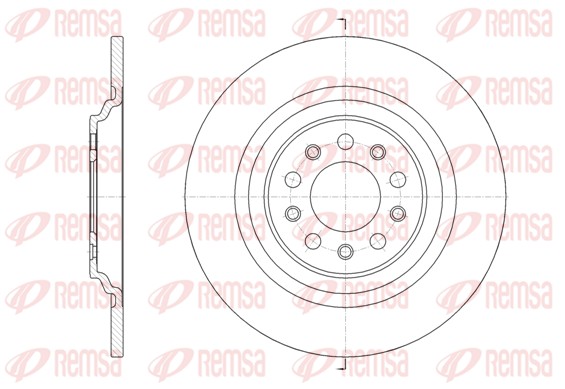 Тормозной диск   61783.00   REMSA