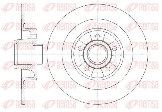 Тормозной диск   6999.00   REMSA