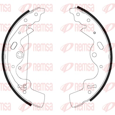 Тормозные колодки, REMSA 4181.00 Тормозные колодки, REMSA 4181.00