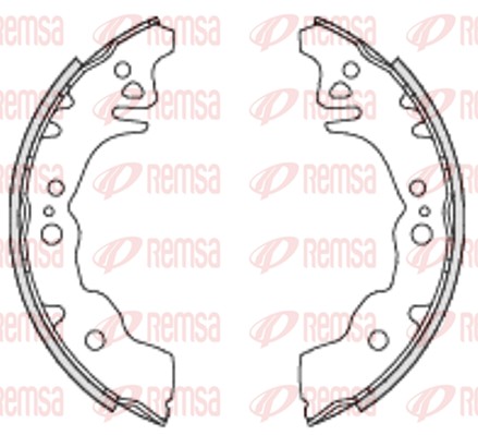 Гальмівна колодка, REMSA 4230.00 Гальмівна колодка, REMSA 4230.00