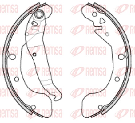 Тормозные колодки, REMSA 4231.00 Тормозные колодки, REMSA 4231.00