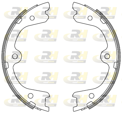Комплект тормозных колодок, стояночная тормозная система   4264.00   ROADHOUSE