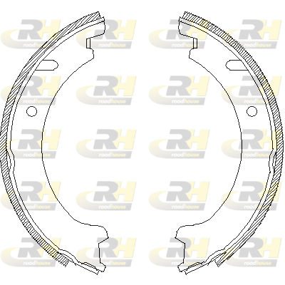 Комплект тормозных колодок, стояночная тормозная система   4721.00   ROADHOUSE