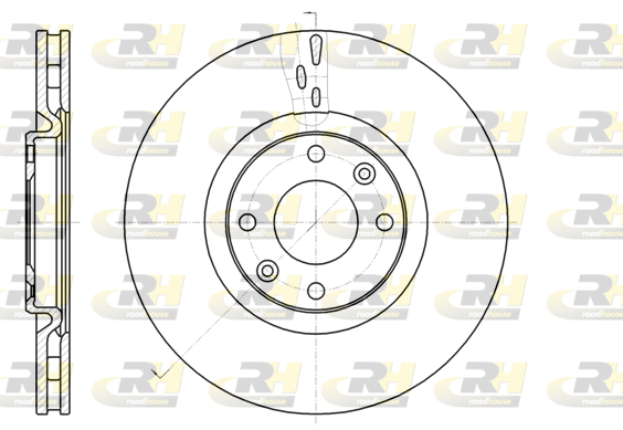 Тормозной диск   61059.10   ROADHOUSE