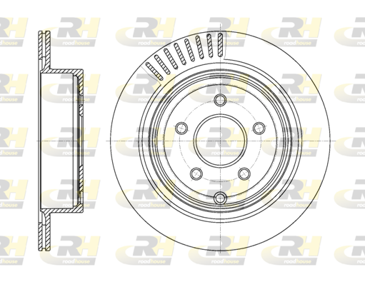 Тормозной диск   61091.10   ROADHOUSE