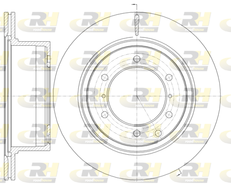 Тормозной диск   61159.10   ROADHOUSE