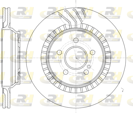 Тормозной диск   61187.10   ROADHOUSE