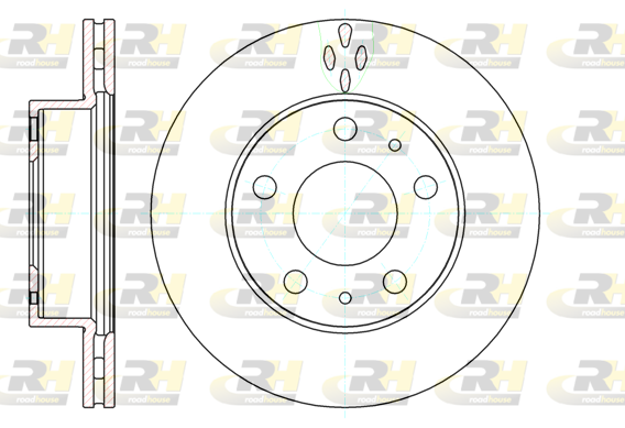 Тормозной диск   61204.10   ROADHOUSE