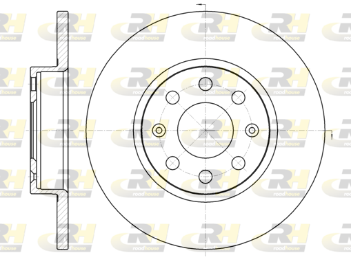 Тормозной диск   61209.00   ROADHOUSE