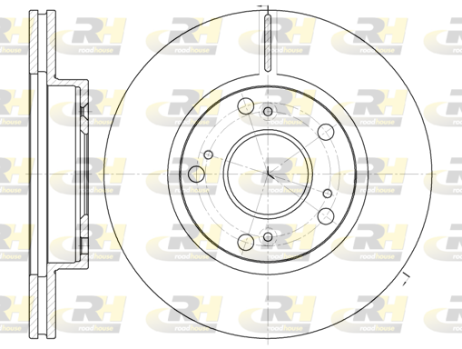 Тормозной диск   61263.10   ROADHOUSE