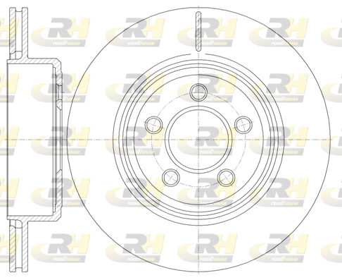Гальмівний диск   61270.10   ROADHOUSE