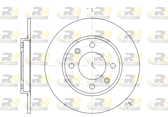 Тормозной диск   6128.00   ROADHOUSE