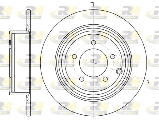 Тормозной диск   61290.00   ROADHOUSE