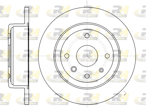 Тормозной диск   61321.00   ROADHOUSE