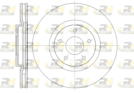 Тормозной диск   61349.10   ROADHOUSE