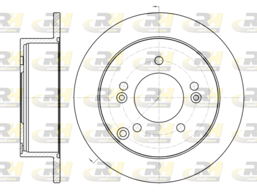 Тормозной диск   61399.00   ROADHOUSE