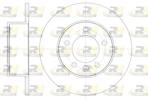 Тормозной диск   61412.00   ROADHOUSE