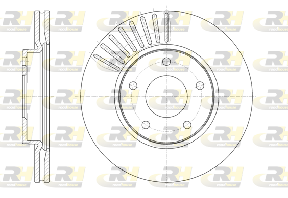 Тормозной диск   61466.10   ROADHOUSE