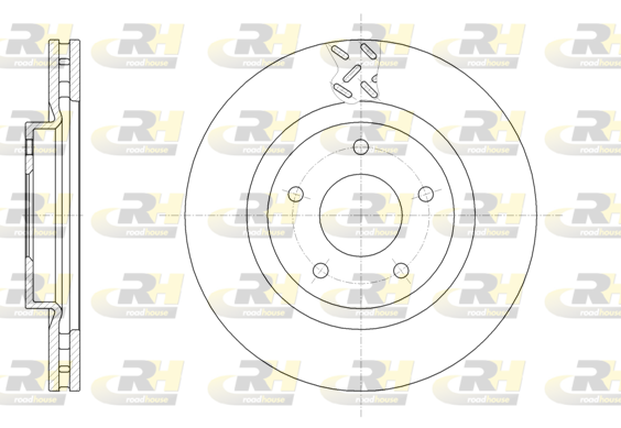 Тормозной диск   61553.10   ROADHOUSE