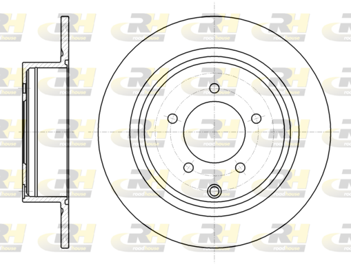 Тормозной диск   61554.00   ROADHOUSE