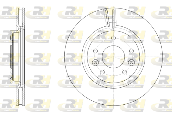 Тормозной диск   61581.10   ROADHOUSE