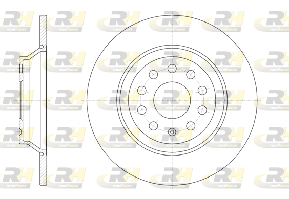 Тормозной диск   61587.00   ROADHOUSE