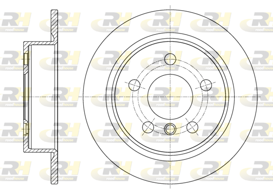 Тормозной диск   61618.00   ROADHOUSE