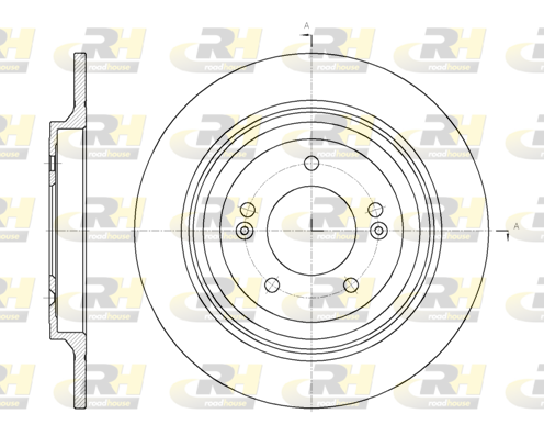 Тормозной диск   61780.00   ROADHOUSE