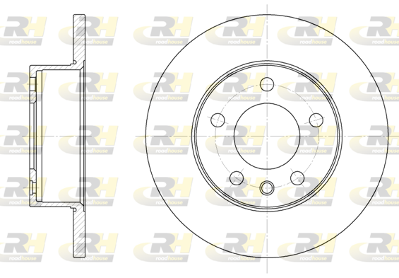 Тормозной диск   6201.00   ROADHOUSE