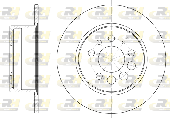 Тормозной диск   6283.00   ROADHOUSE