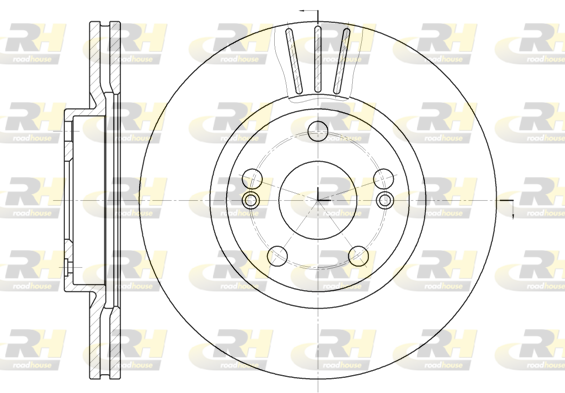 Тормозной диск   6301.10   ROADHOUSE