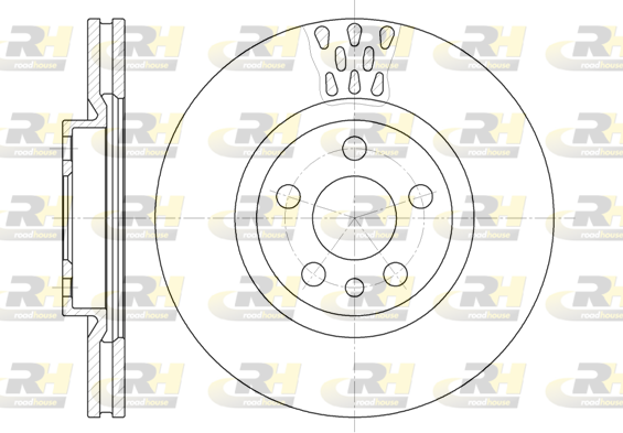 Тормозной диск   6305.11   ROADHOUSE