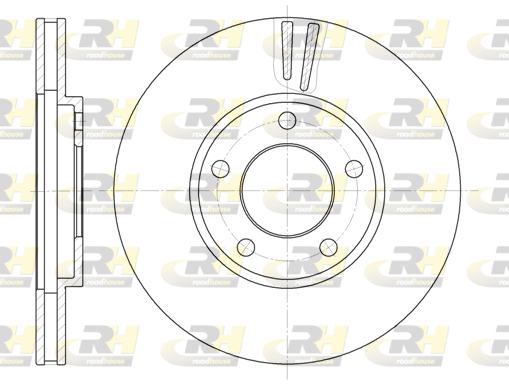 Тормозной диск   6419.10   ROADHOUSE
