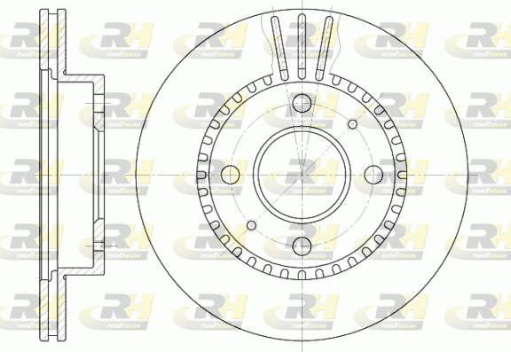 Тормозной диск   6423.10   ROADHOUSE
