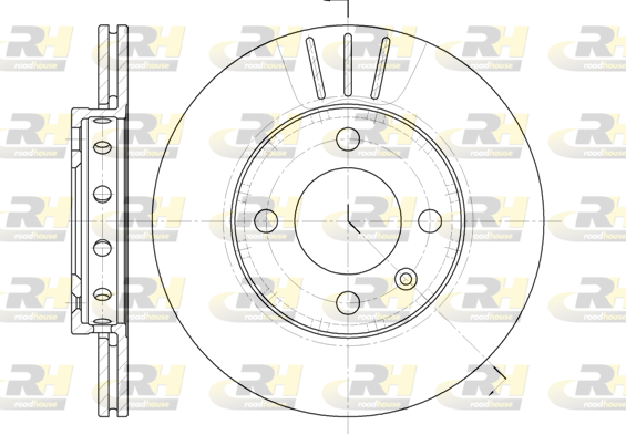 Тормозной диск   6426.10   ROADHOUSE