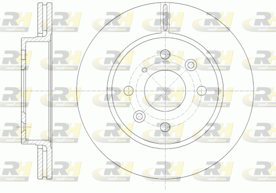Тормозной диск   6523.10   ROADHOUSE