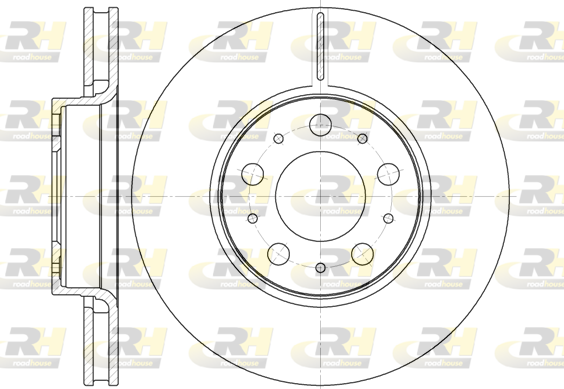 Тормозной диск   6619.10   ROADHOUSE
