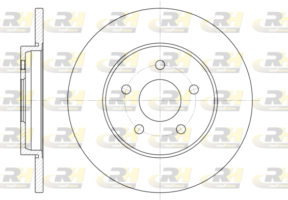 Тормозной диск   6661.00   ROADHOUSE