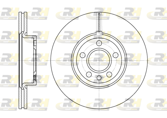 Тормозной диск   6728.10   ROADHOUSE