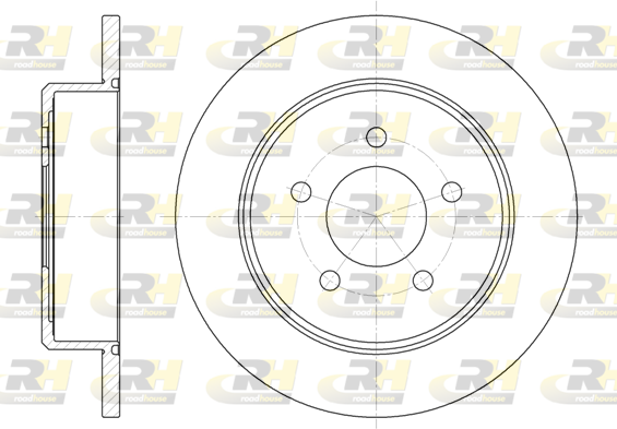 Тормозной диск   6746.00   ROADHOUSE