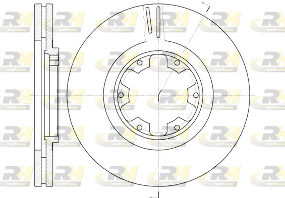 Тормозной диск   6899.10   ROADHOUSE