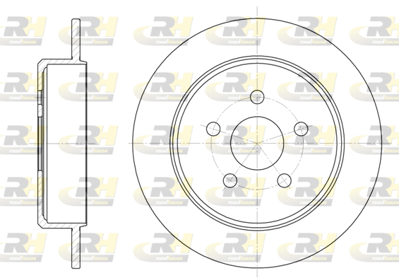 Тормозной диск   6901.00   ROADHOUSE