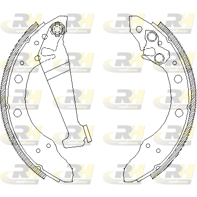 Тормозные колодки   4046.01   ROADHOUSE