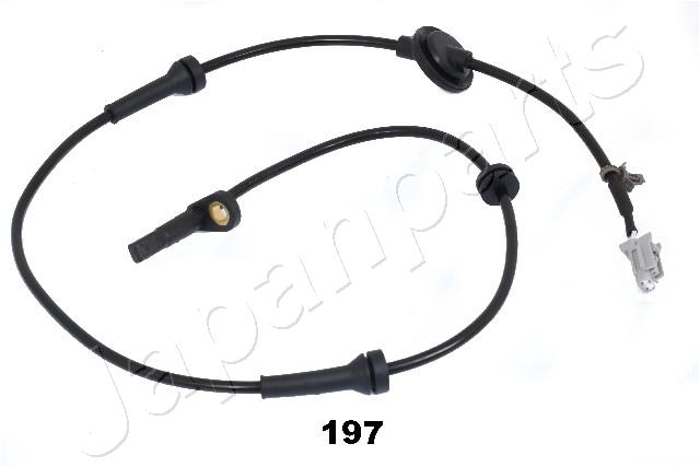 Датчик, частота вращения колеса ABS-197 JAPANPARTS #1