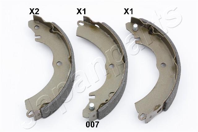 Комплект тормозных колодок   GF-007AF   JAPANPARTS